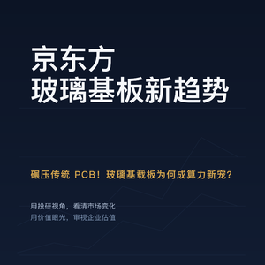 康宁深度绑定京东方，玻璃基板取代 PCB，逻辑与时机