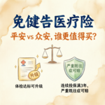 Vol.52 两款「免健告医疗险」，平安vs众安，谁更值得买？附简易告知&免健告产品汇总