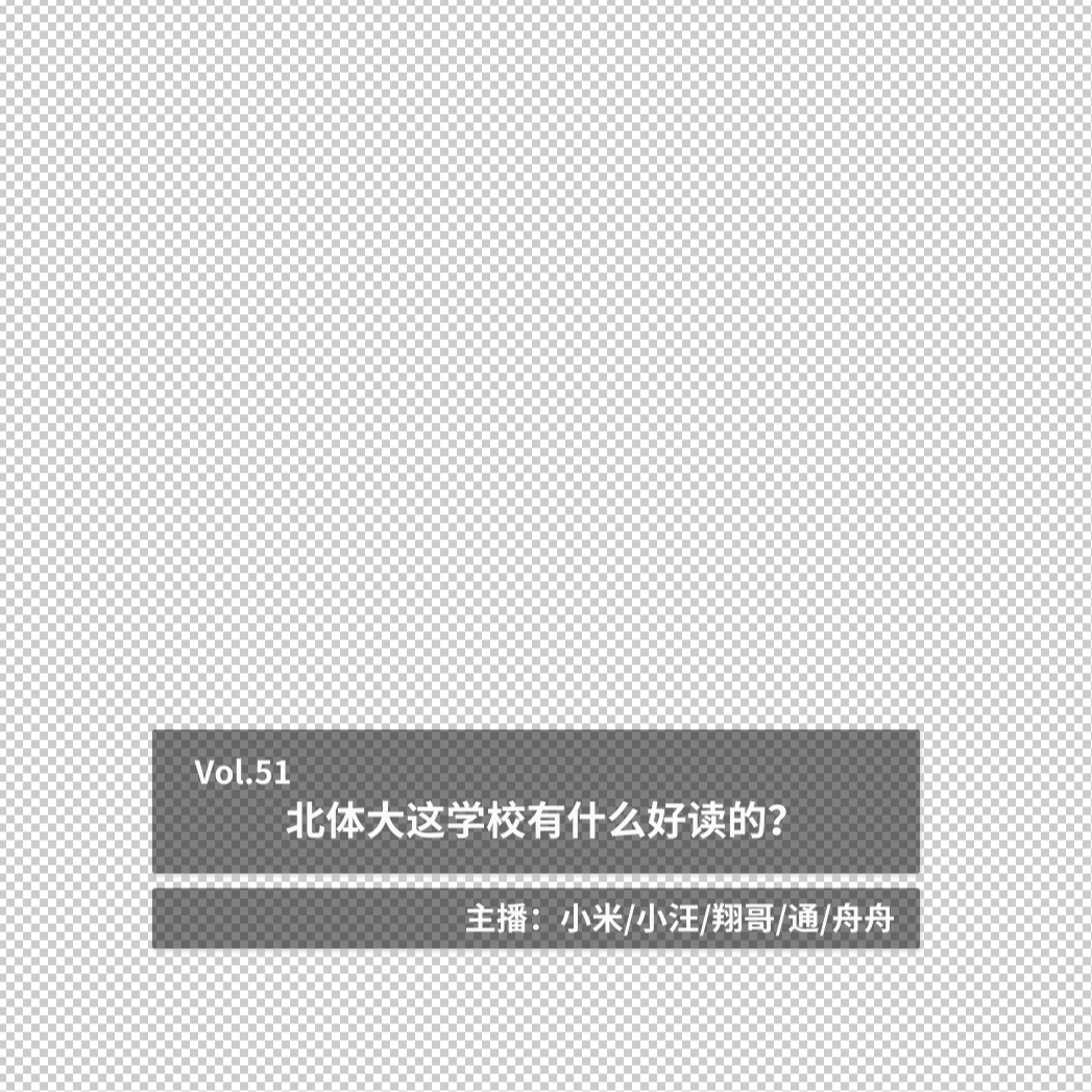 北体大这学校有什么好读的？ episode artwork