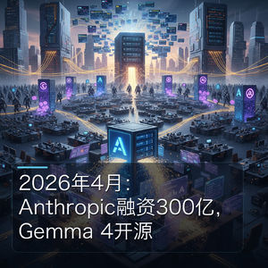 2026年4月：Anthropic融资300亿