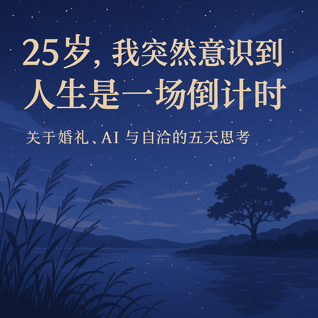 25岁，我突然意识到人生是一场倒计时 episode artwork