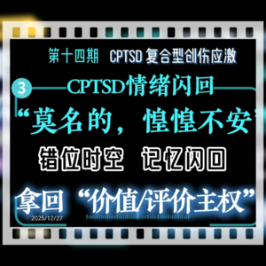 旷野漫谈||第十四期（3）记忆闪回：错位时空，拿回自己的“价值-评价主权”