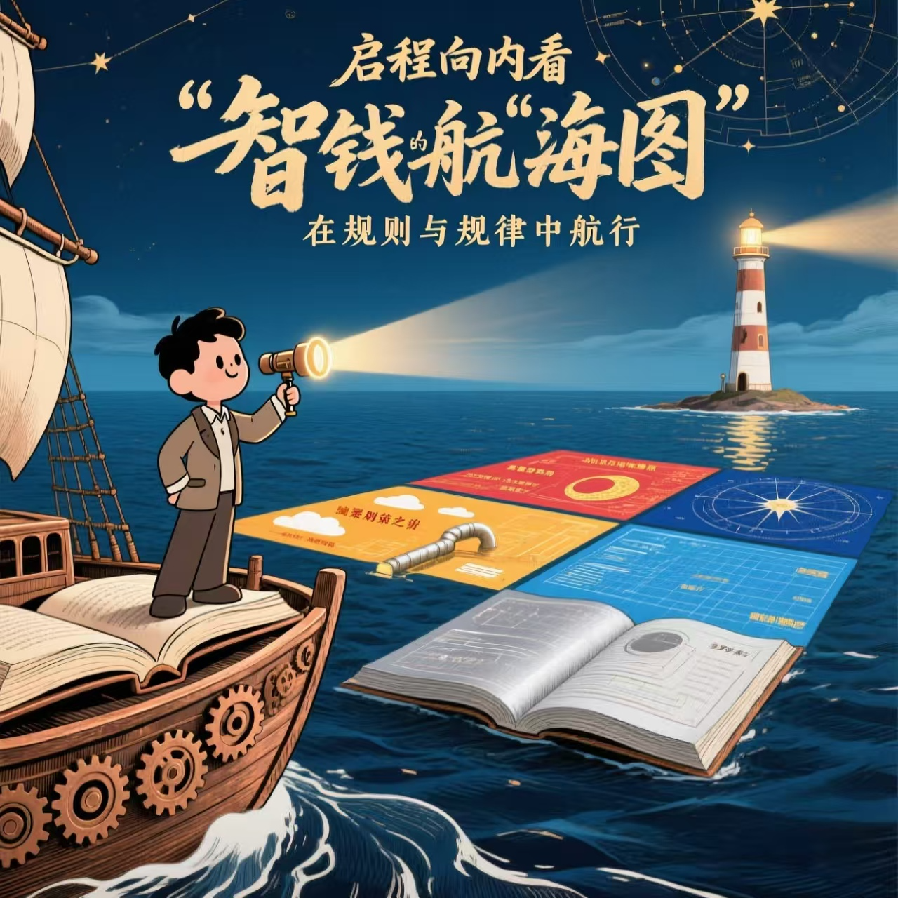 《启程向内看》-挣钱的“道”：在规则与规律中航行 episode artwork