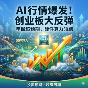 0417-A股年报季：AI爆发，创业板反弹，硬件算力领跑