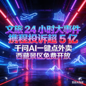 1.15文旅前哨-文旅 24 小时大事件：千问AI一键点外卖、携程投诉超 5 亿、西藏景区免费开放