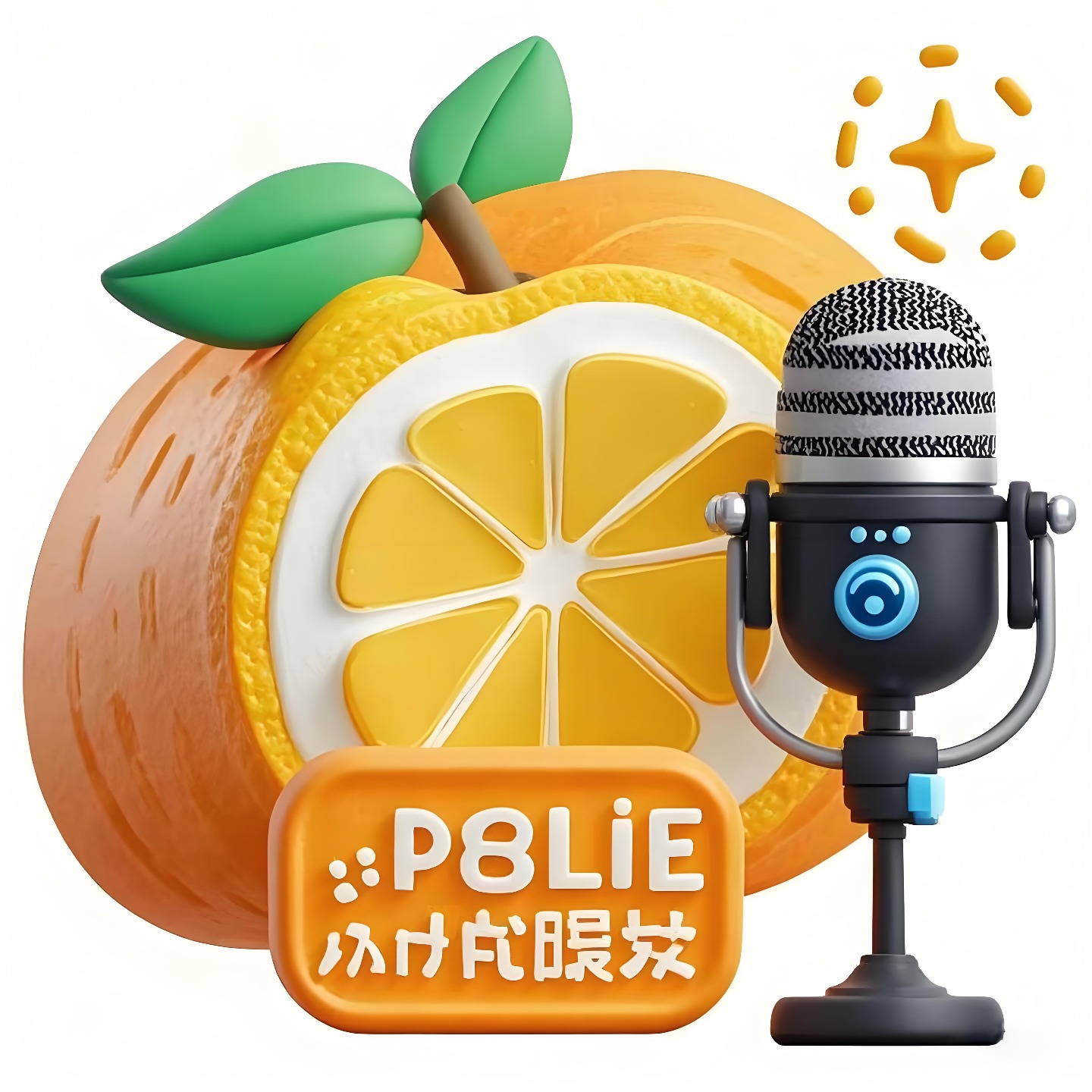 橘子瓣的声音涂鸦