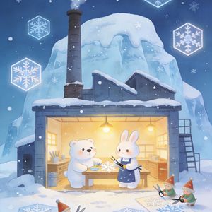 雪花工厂(中英双语)