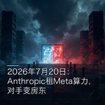 2026年7月：对手变房东，算力开始出租