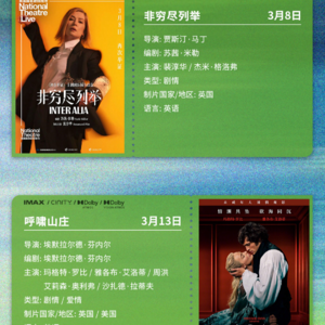 2026年3月内地院线公映电影