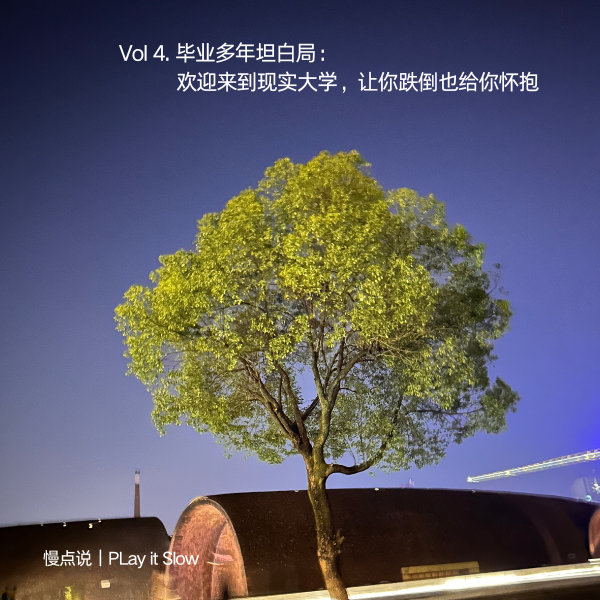 Vol.4 毕业多年坦白局：欢迎来到现实大学，让你跌倒也给你怀抱 episode artwork