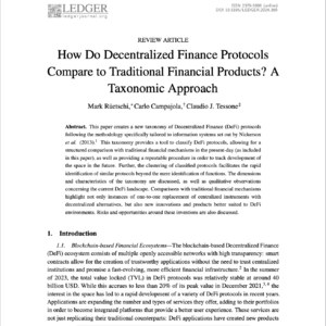 【第441期】（Ledger）DeFi是模仿还是创新_借贷超额抵押的真相