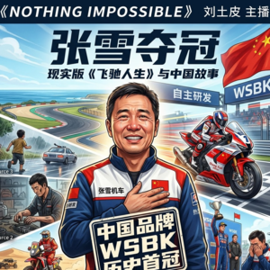 张雪夺冠——现实版《飞驰人生》与中国故事