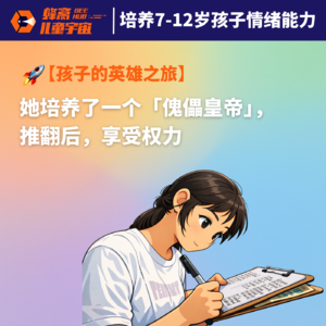 vol.13 她培养了一个「傀儡皇帝」，推翻后，享受权力｜孩子的英雄之旅 vol.05