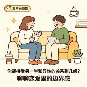 34.你能接受另一半和异性的关系到几级？聊聊恋爱里的边界感