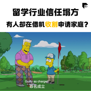 22. 留学行业信任塌方,是谁在背后借机收割申请家庭?