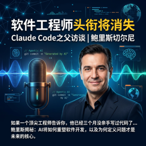 软件工程师头衔将消失 | Claude Code之父访谈 | 鲍里斯切尔尼