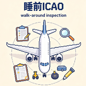「睡前ICAO」全英文聊聊绕机检查