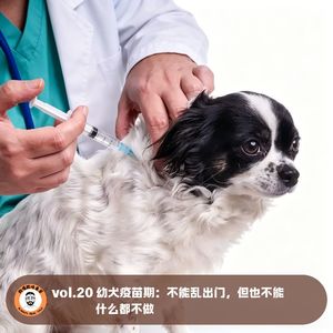 vol.20 幼犬疫苗期：不能乱出门，但也不能什么都不做