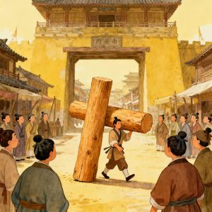 E219 成语故事小屋：立木为信