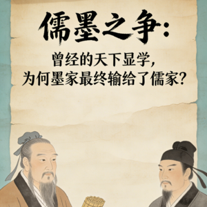 儒墨之争：曾经的天下显学，为何墨家最终输给了儒家？