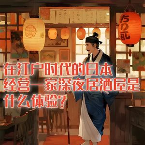 在江户时代的日本，经营一家深夜居酒屋是什么体验？#助眠 #助眠故事 #睡前故事
