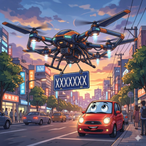 E131-车牌从天而降!全国首条“专属航线”,无人机帮你送快递?