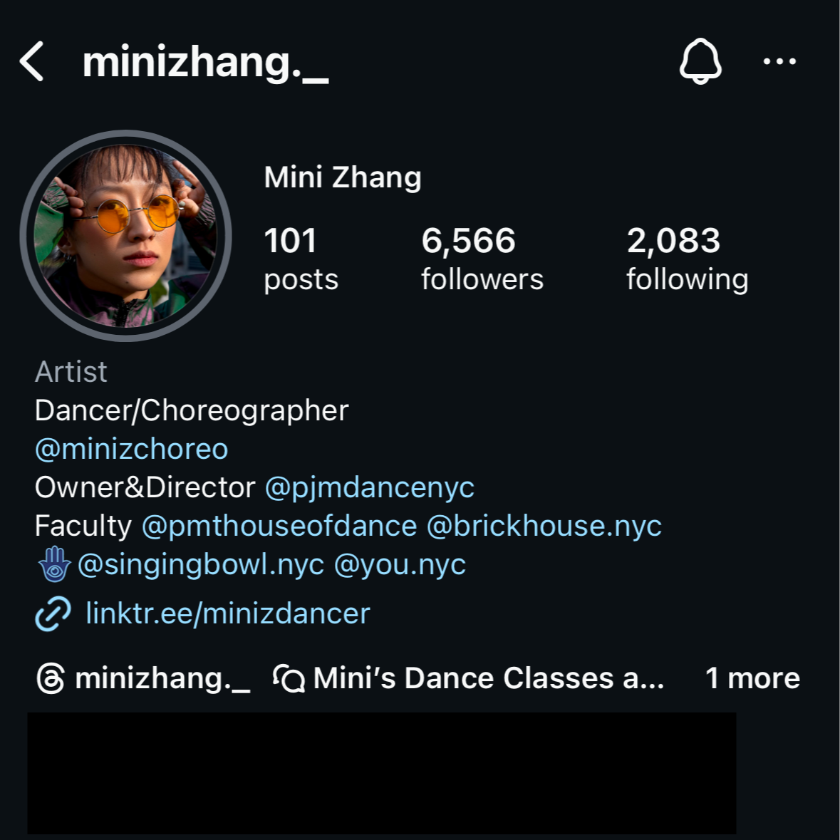 Mini Zhang：从未设限的人生，舞者在纽约的十年（中） episode artwork