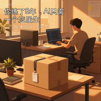 Gen.52 你练了8年，AI只需一个应届生 episode artwork