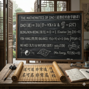 2500年前的《道德经》可以一字不落的翻译为现代数学公式？