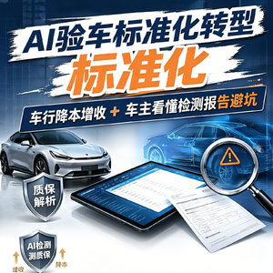 AI验车|车行降本增收 + 车主看懂检测报告避坑