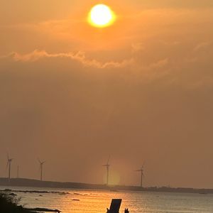 宇宙 晚霞 和我们