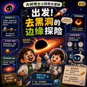 E12-出发!去黑洞的边缘探险|宇宙