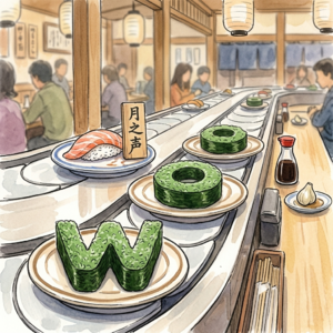 Vol. 161 - 「Woo月之声」原来回转寿司不能直接拿？！