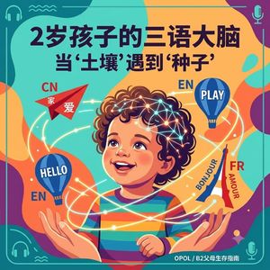 E22: 本想培养原版三语娃，结果跟娃又学了一遍外语