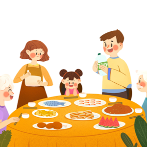 六分钟英语｜餐桌上的谈话