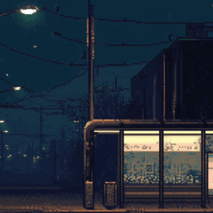 Vol.13 你错过了深夜最后一班公交车 决定一个人步行回家 | Lofi电台 氛围 白噪音