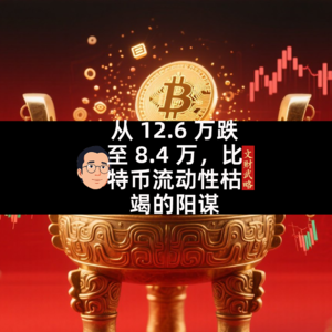 从12.6万跌至8.4万，比特币流动性枯竭的阳谋