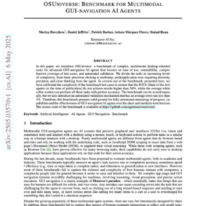 【第332期】(中文)OSUNIVERSE:多模态GUI导航AI基准