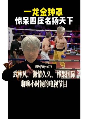 vol.76农民拳王武僧一龙暴揍日本人，胡逼的童年节目武林风以及其他电视节目！