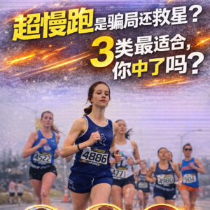 超慢跑不是骗局:低冲击机制+可持续训练,重新定义“跑步门槛”