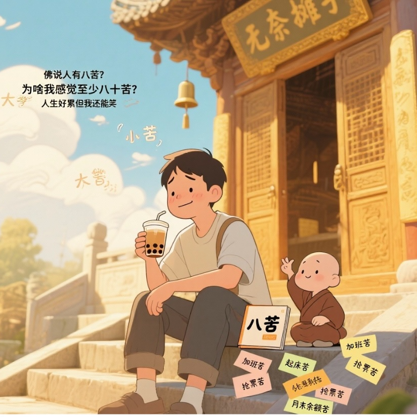 佛学说人有八苦？为啥我感觉至少八十苦？ episode artwork