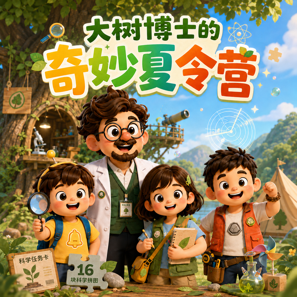 本周先导片：六块拼图之后，新的谜题来了！｜大树博士的奇妙夏令营 episode artwork