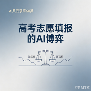 第60集 高考志愿填报的AI博弈