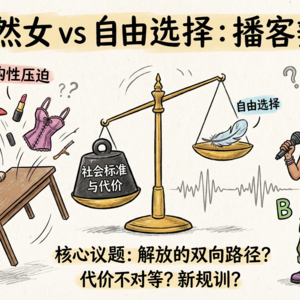 播客辩论:自然女vs自由选择