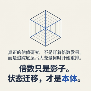 估值状态迁移：从倍数表象到第一性原理