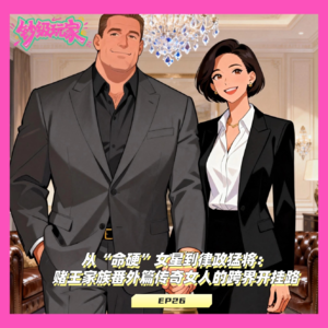 EP26 从“命硬”女星到律政猛将：赌王家族番外篇传奇女人的跨界开挂路