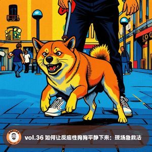 vol.36 如何让反应性狗狗平静下来：现场急救法