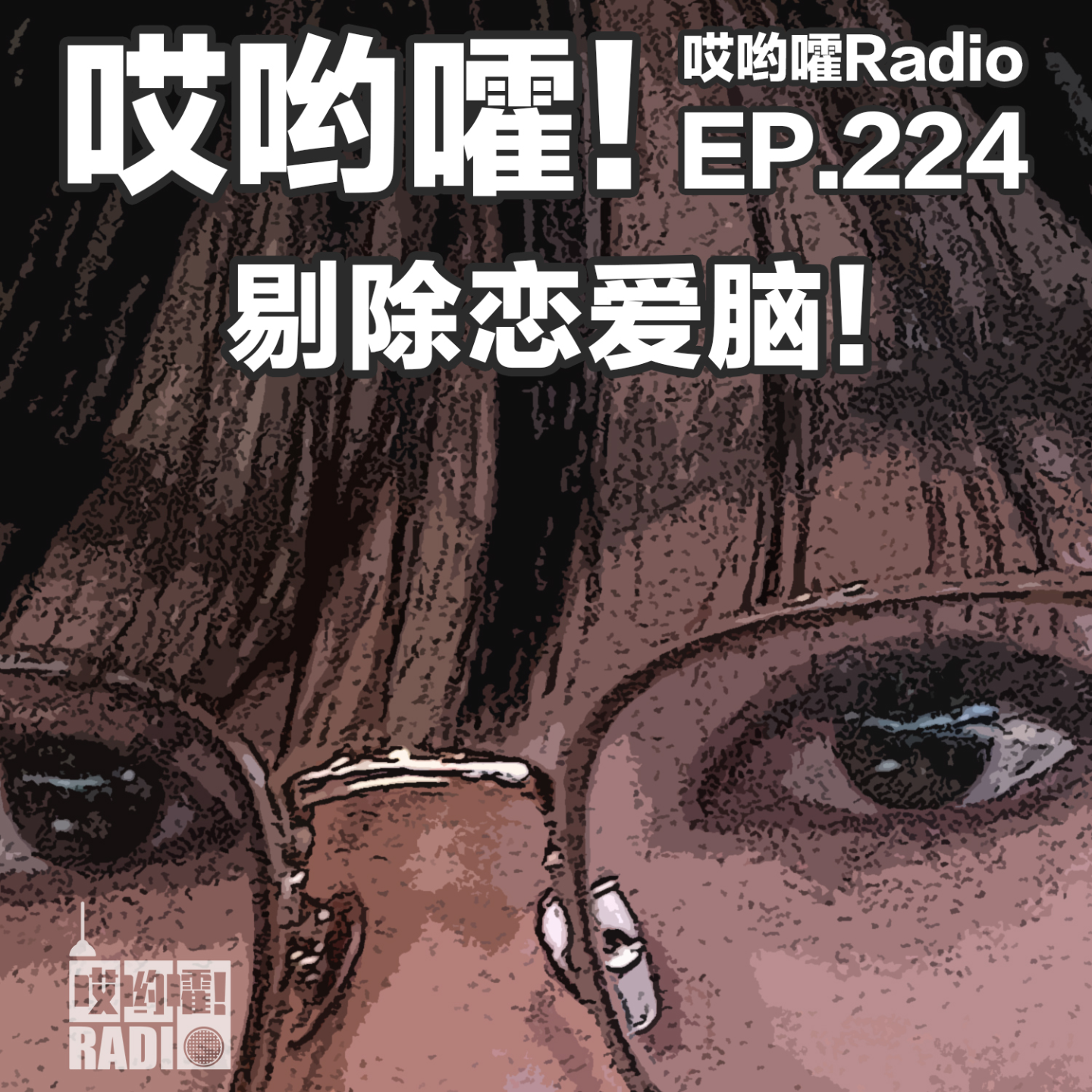 cover of episode 224「哎哟嚯！出轨？形婚！我的十四年“去恋爱脑”觉醒实录，一位女性的成长和突破！」