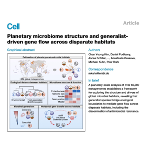 565-Planetary Microbiome Structure and Global Gene Flow
