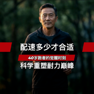 配速多少才合适 40岁跑者的觉醒时刻 科学重塑耐力巅峰